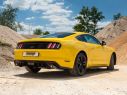 POSTERIORE INOX SDOPPIATO TERMINALI ROTONDI 102MM CARBON RACING RAGAZZON FORD MUSTANG MK6 COUPÈ 2.3I ECOBOOST 233KW 2015-2018