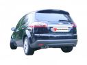 RAGAZZON DOUBLE STAINLESS STEEL REAR WITH ROUND 90MM SPORT LINE TERMINALS FORD S-MAX 2.0TDCI DPF 120KW 2010+