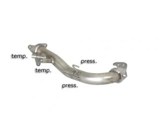 TUBO SOSTITUZIONE CATALIZZATORE E FILTRO ANTIPARTICOLATO GR. N INOX RAGAZZON SUBARU IMPREZA 2.0D 110KW 2008+