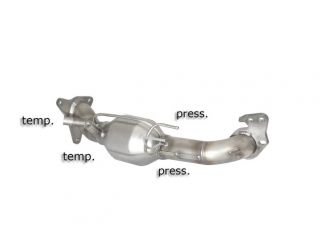 RAGAZZON CATALYST GR. N WITH PARTICULATE FILTER REPLACEMENT HOSE SUBARU FORESTER MK3 SH 2.0D 108KW 04/2008+