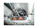 POSTERIORE INOX TERMINALI ROTONDI 2X80MM RAGAZZON VW GOLF MK5 2.0 TURBO FSI GTI 147/169KW 11/2003+