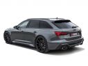 AKRAPOVIC REAR GLOSSY CARBON DIFFUSER AUDI RS6 AVANT (C8) 2020-2023 WITH GPF