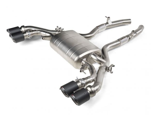 IMPIANTO SCARICO SLIP ON AKRAPOVIC BMW X4 M / COMPETITION (F98) 2021-2023 CON GPF