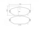 BREMBO FRONT BRAKE PADS KIT MERCEDES-BENZ E-CLASS (W213) E 220 d (213.004) 120KW 163 01/16+