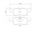 BREMBO FRONT BRAKE PADS KIT BMW 1 (F20) 118 i 100KW 136 07/11-06/19