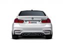 AKRAPOVIC SLIP ON EXHAUST SYSTEM BMW M3 (F80) 2014-2018