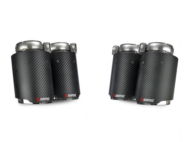 SET TERMINALI AKRAPOVIC CARBONIO BMW M3 (F80) 2014-2018