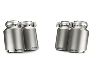 AKRAPOVIC EXHAUST TITANIUM TAIL PIPE SET BMW M3 (F80) 2014-2018