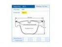 PAGID PAIR REAR BRAKE PADS BMW X6 (F16, F86) XDRIVE 50 I 330 KW 08/14 -＞