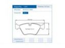 PAGID PAIR FRONT BRAKE PADS BMW 1 COUPE (E82) 120 D 120 KW 10/07-10/13
