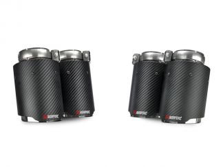 SET TERMINALI AKRAPOVIC CARBONIO BMW M4 (F82,F83) 2014-2020