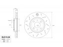 BREMBO SPORT TY3 FRONT BRAKE DISC LANCIA MUSA (350_) 1.3 D MULTIJET (350.AXB11, 350.AXB1A) 51KW 10/04-09/12