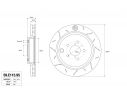 BREMBO SPORT TY3 REAR BRAKE DISC SUBARU LEGACY V (BM) 2.5 GT AWD (BM9) 195KW 07/10-12/14