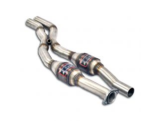 CATALYST FRONT EXHAUST PIPE + X-PIPE SUPERSPRINT ALPINA B10 (E34 BERLINA + TOURING) 3.5/1 (6 CIL.) 88-92