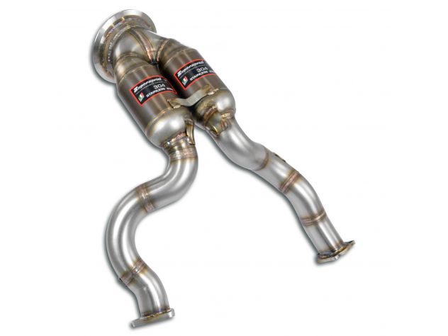 DOWNPIPE + CATALYST SUPERSPRINT AUDI A6 C8 (AVANT) QUATTRO 55 TFSI (3.0T V6-340HP) 2019+