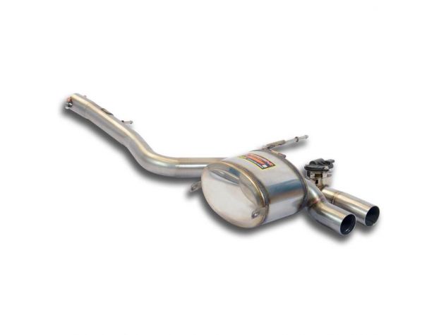 REAR EXHAUST RIGHT WITH VALVE SUPERSPRINT BMW F83 M4 (431HP) 2016+ (WITH VALVE)