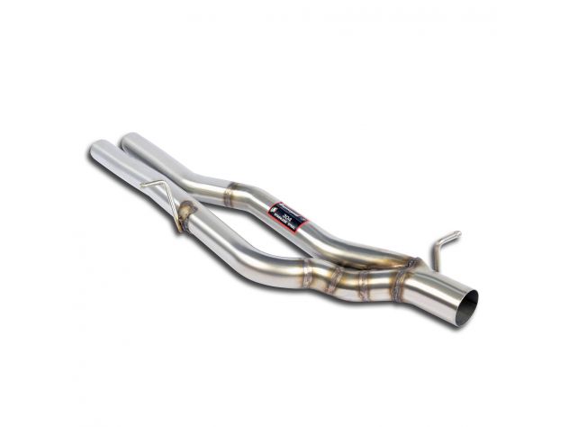 CENTRAL EXHAUST PIPE RH/LH SUPERSPRINT CUPRA FORMENTOR VZ5 2.5 TSI (390HP WITH GPF) 2022+ (TWIN PIPE) (WITH VALVE)