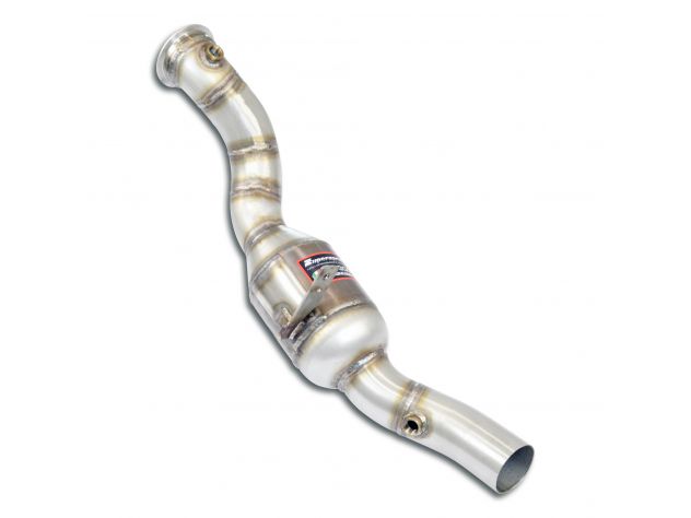 DOWNPIPE DESTRO + CATALIZZATORE SUPERSPRINT MASERATI QUATTROPORTE TROFEO 3.8L V8 TWIN TURBO (580HP) 2020+