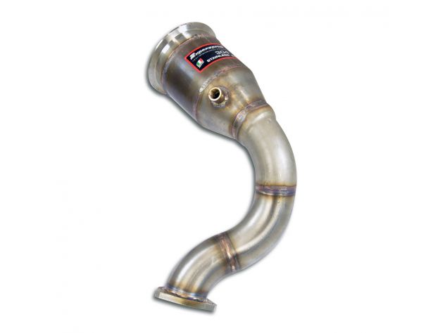 DOWNPIPE LEFT + CATALYST SUPERSPRINT PORSCHE 536 CAYENNE COUPÈ TURBO 4.0L V8 (550HP WITH GPF) 2020+ (WITH VALVE)