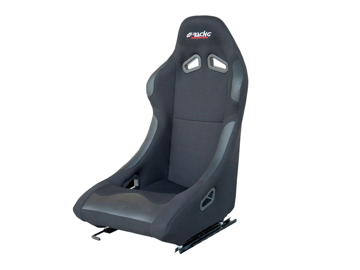 SEDILE SPORTIVO DIAMOND NERO MONOSCOCCA SIMONI RACING UNIVERSALE