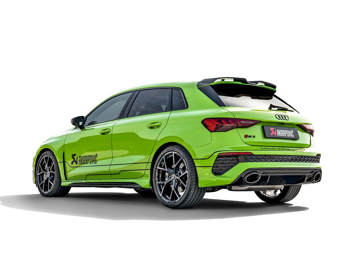 Rs3 on sale akrapovic exhaust