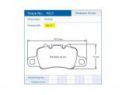 PAGID PAIR REAR BRAKE PADS PORSCHE 911 (991.2) 4.0 GT3 RS 383 KW 05/18 -＞