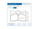 COPPIA PASTIGLIE POSTERIORI PAGID PORSCHE 911 (993) 3.6 CARRERA 200 KW 10/93-08/95