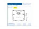 PAGID PAIR REAR BRAKE PADS SEAT LEON (1M1) 1.9 TDI 110 KW 09/00-06/06