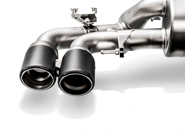 SET TERMINALI AKRAPOVIC CARBONIO BMW M5 / COMPETITION (F90) 2018-2023