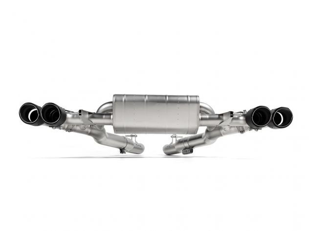 AKRAPOVIC SLIP ON EXHAUST SYSTEM BMW M5 / COMPETITION (F90) 2018-20 WITHOUT GPF